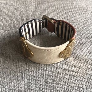 Henri Bender Leather Buckle Bracelet